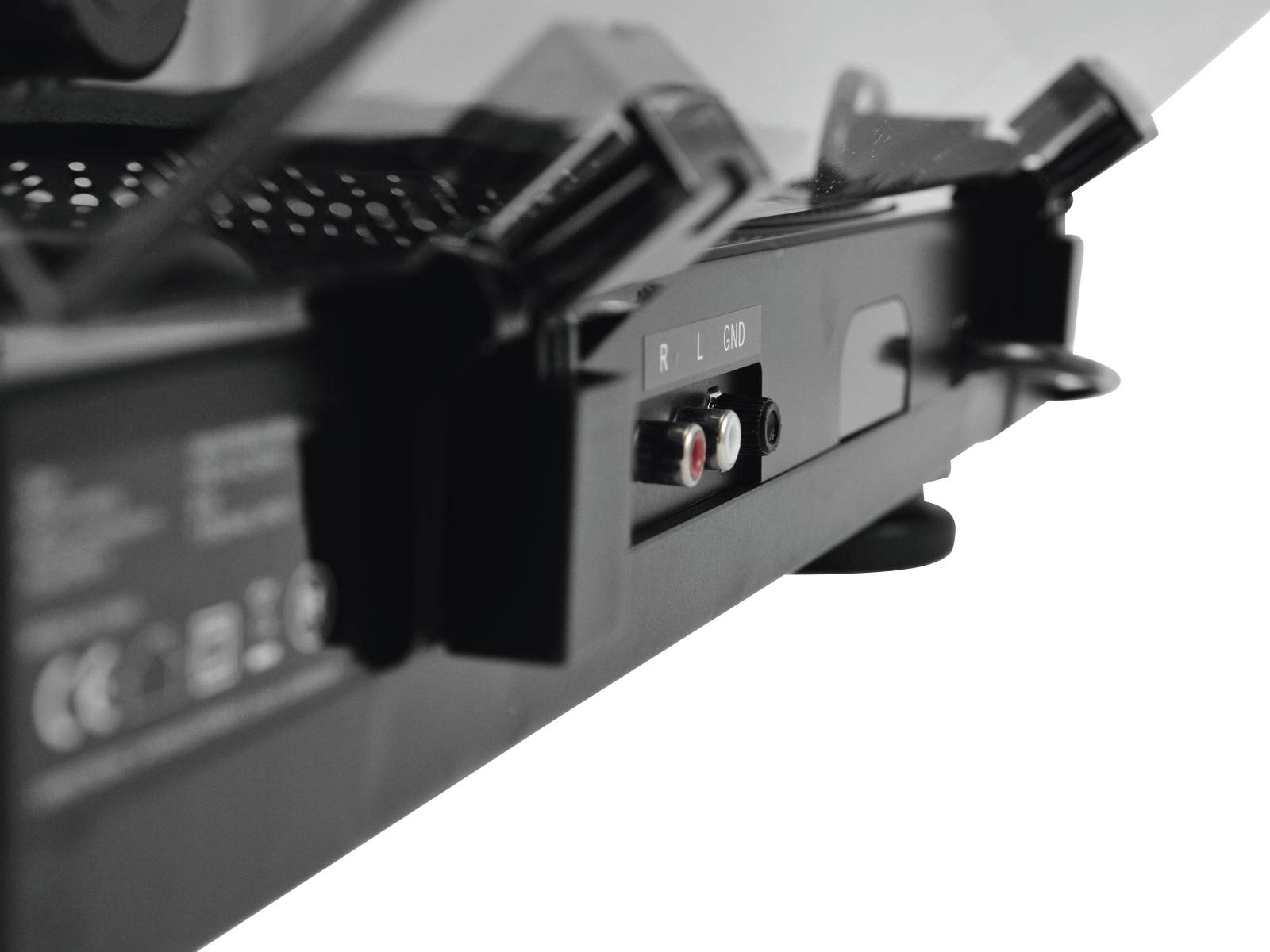 Omnitronic BD-1320 Platine entraînement par courroie noir