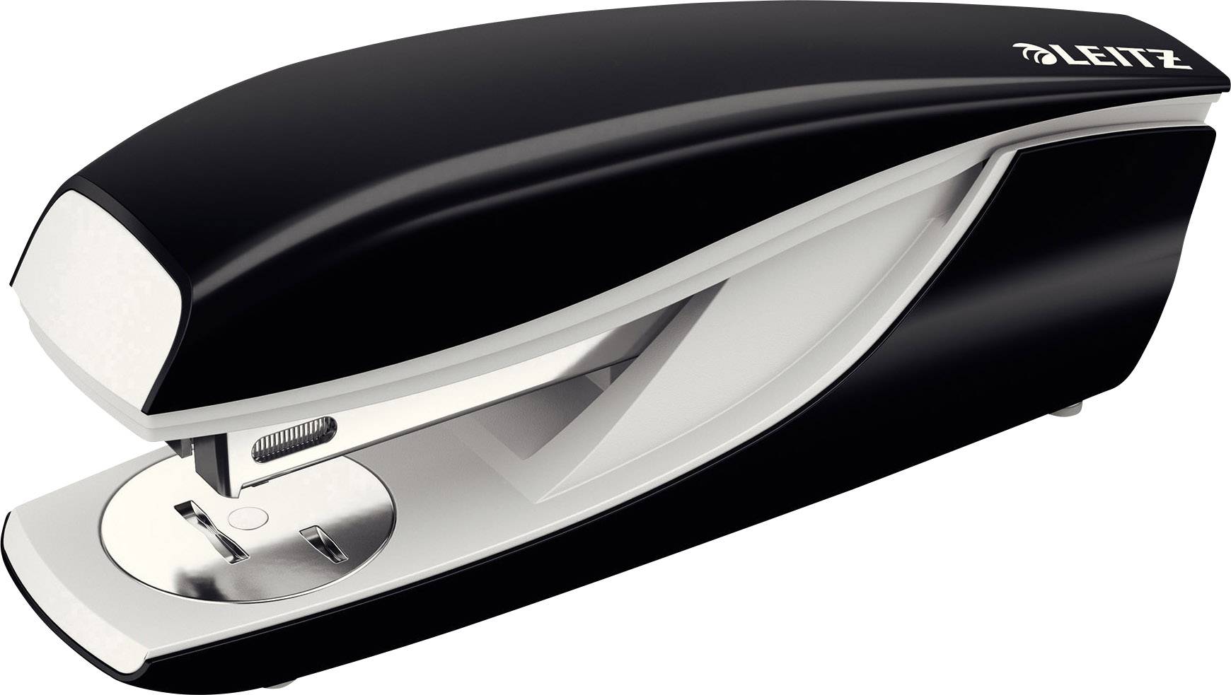 Agrafeuse Leitz 5502 New NeXXt 5502-00-95 noir capacité d'agrafage: 30 feuilles (80 g/m²)