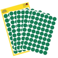 Avery-Zweckform 3143 Pastilles Ø 12 mm vert 270 pc(s) fixation permanente papier Avery-Zweckform 3143 Pastilles Ø 12 mm vert 270 pc(s) fixation permanente papier