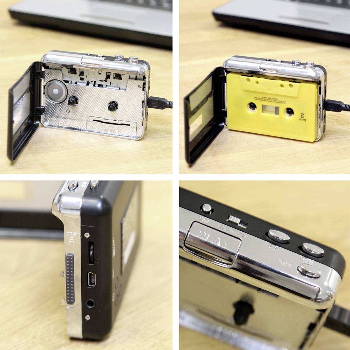 Convertisseur numérique de cassettes audio LogiLink UA0156 argent