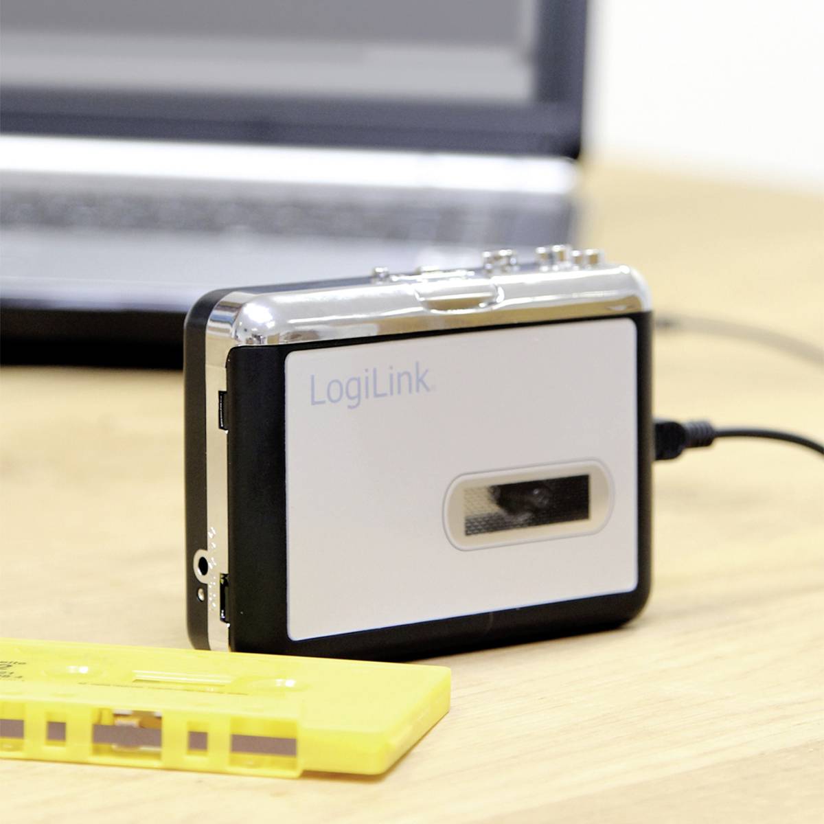 Convertisseur numérique de cassettes audio LogiLink UA0156 argent