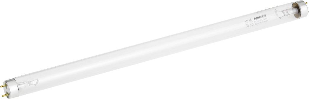 Un tube lumineux fluorescent avec des broches aux deux extrémités, généralement utilisé pour l'éclairage zénithal dans les bureaux et les espaces commerciaux.