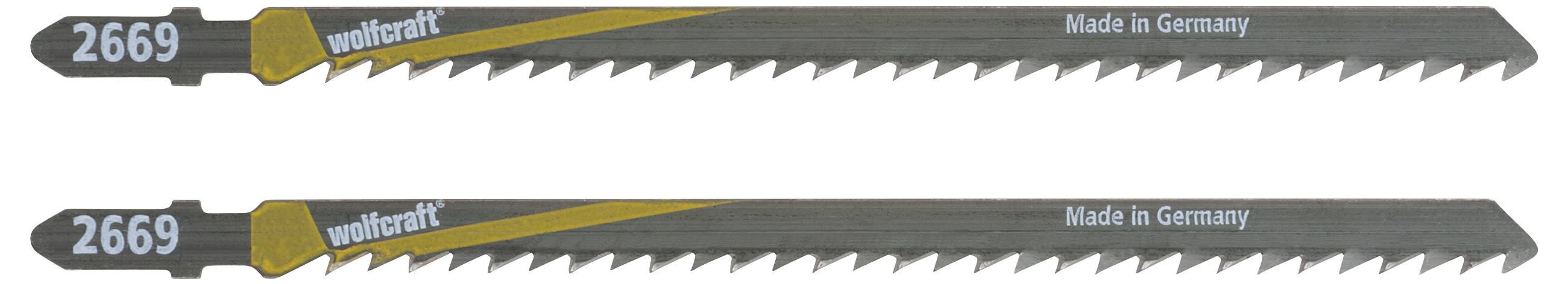 Lame de scie 125 mm Wolfcraft 2669000 2 pc(s)