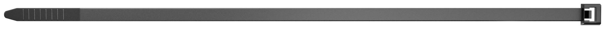 Fischer 37573 UBN Serre-câble 200 mm 3.60 mm noir stabilisé aux UV 100 pc(s)