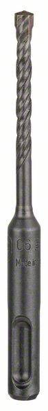 Foret en métal à tige hélicoïdale et fixation SDS pour percer des matériaux durs.