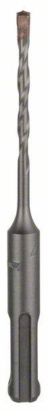 Un foret au design métallique spiralé, adapté aux perçages dans le béton, présente une construction robuste pour des applications professionnelles.