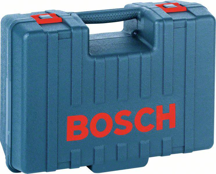 Coffret à outils vert avec le logo 'BOSCH' rouge sur la face avant.
