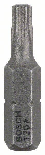 Embout Torx T20, portant le nom de marque 'Bosch' imprimé dessus. Outil en métal avec base hexagonale.
