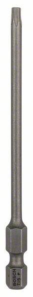 Embout de tournevis Torx long avec emmanchement hexagonal. Adapté aux travaux dans des endroits difficiles d'accès.