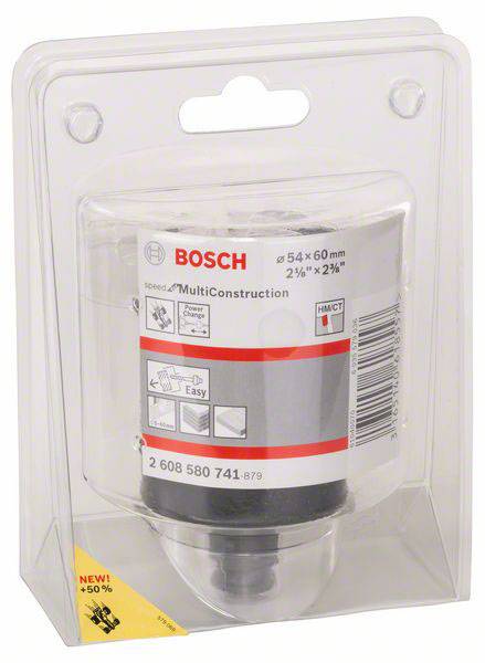 Scie-trépan Speed Multi Construction 54 mm, 2 1/8" Bosch Accessories 2608580741 54 mm 1 pc(s)