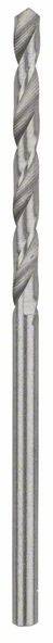 Un foret long et métallique avec des arêtes de coupe tranchantes, adapté pour percer des trous dans des matériaux durs.