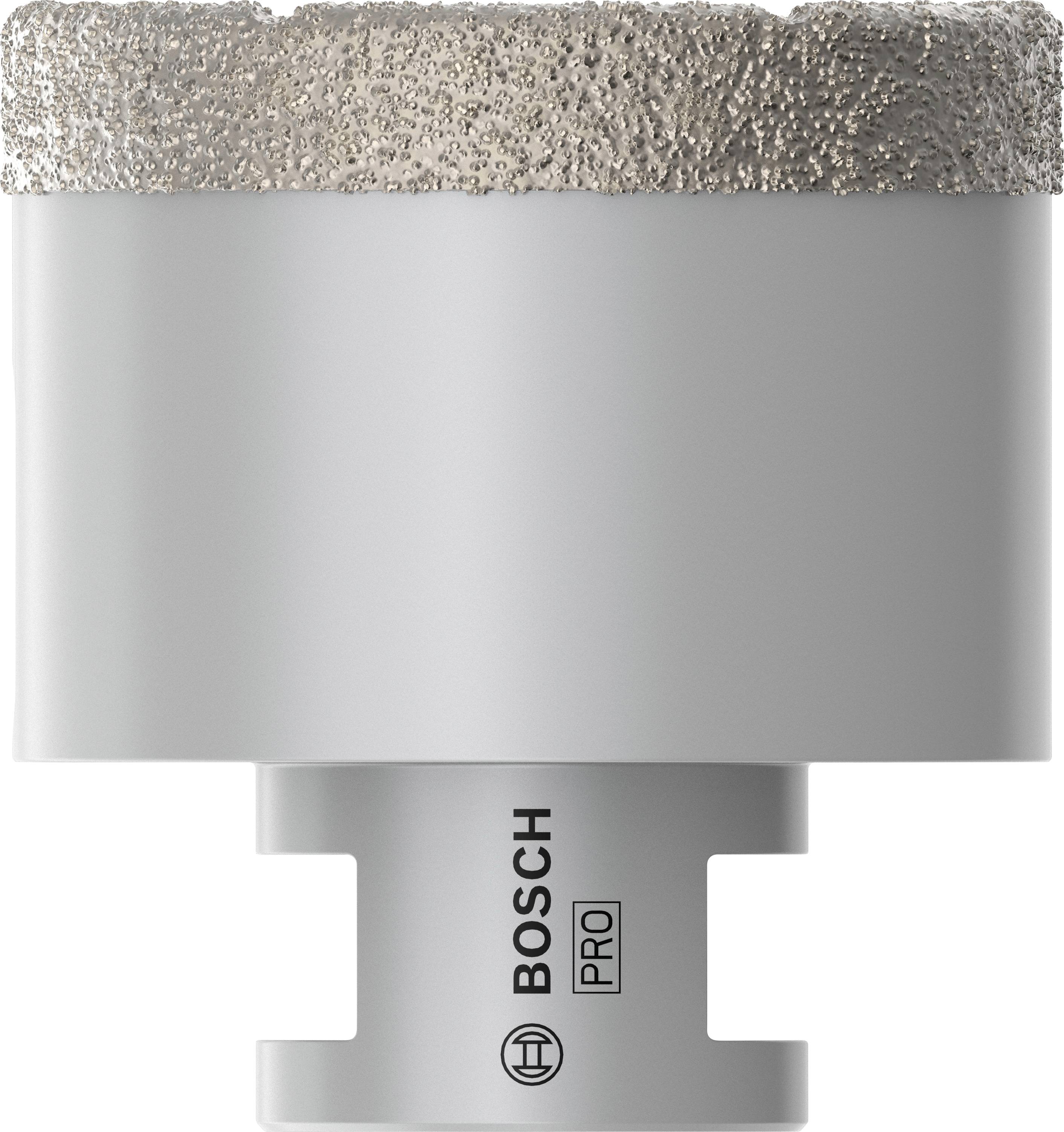 Scie à diamant Bosch, outil argenté à lame robuste pour applications professionnelles.