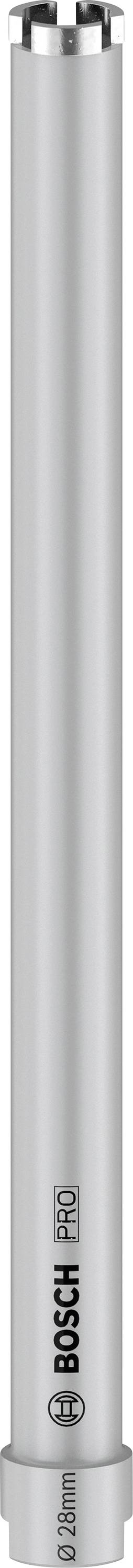 Un long foret cylindrique en métal de Bosch portant l'inscription 'Bosch 190'.