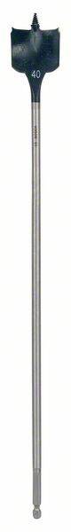 Mèche à bois plate Bosch Accessories 2608595421 acier thermo-traité 40 mm Longueur 400 mm 1/4" (6,3 mm) 1 pc(s)