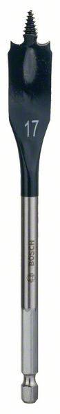 Mèche à bois plate Bosch Accessories 2608595488 acier thermo-traité 17 mm Longueur 152 mm 1/4" (6,3 mm) 1 pc(s)