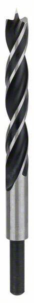 Un foret en métal avec des cannelures hélicoïdales, utilisé pour percer des matériaux durs comme le métal ou le plastique.
