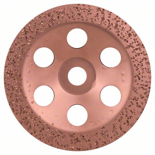 Meule assiette au carbure, 180 x 22,23 mm, grain grossier, plate Bosch 2608600364