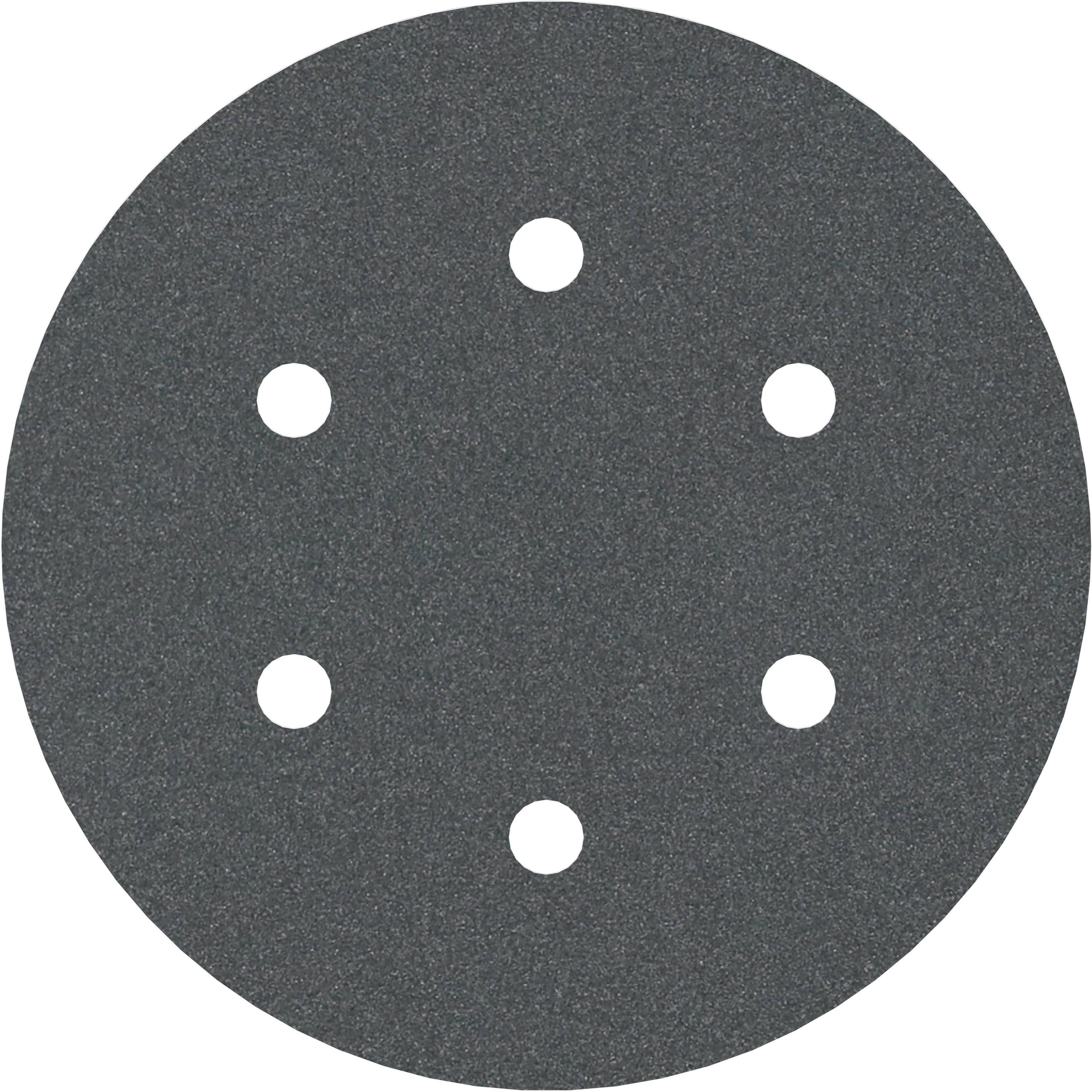 Feuille abrasive pour ponceuse excentrique avec bande auto-agrippante, perforé Bosch Accessories 2608605127 Grain 180 (Ø) 150 mm