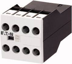 Un composant électrique noir et blanc portant l'inscription 'Eaton'. Il possède plusieurs ouvertures et est destiné à un circuit électrique.