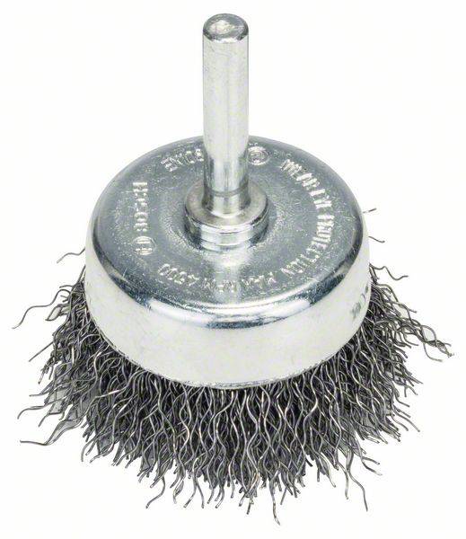 Brosse boisseau à fils ondulés, 0,3 mm, 50 mm, 4500 tr/ min Bosch 2608622006