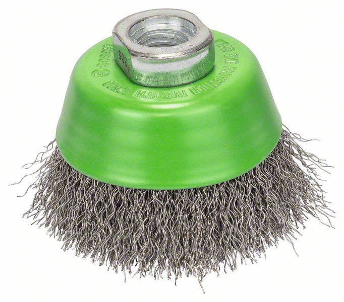 Bosch Accessories Brosse boisseau, fils ondulés, 0,3 mm, 65 mm, 12500 tr/ min, M 14 2608622061 1 pc(s)