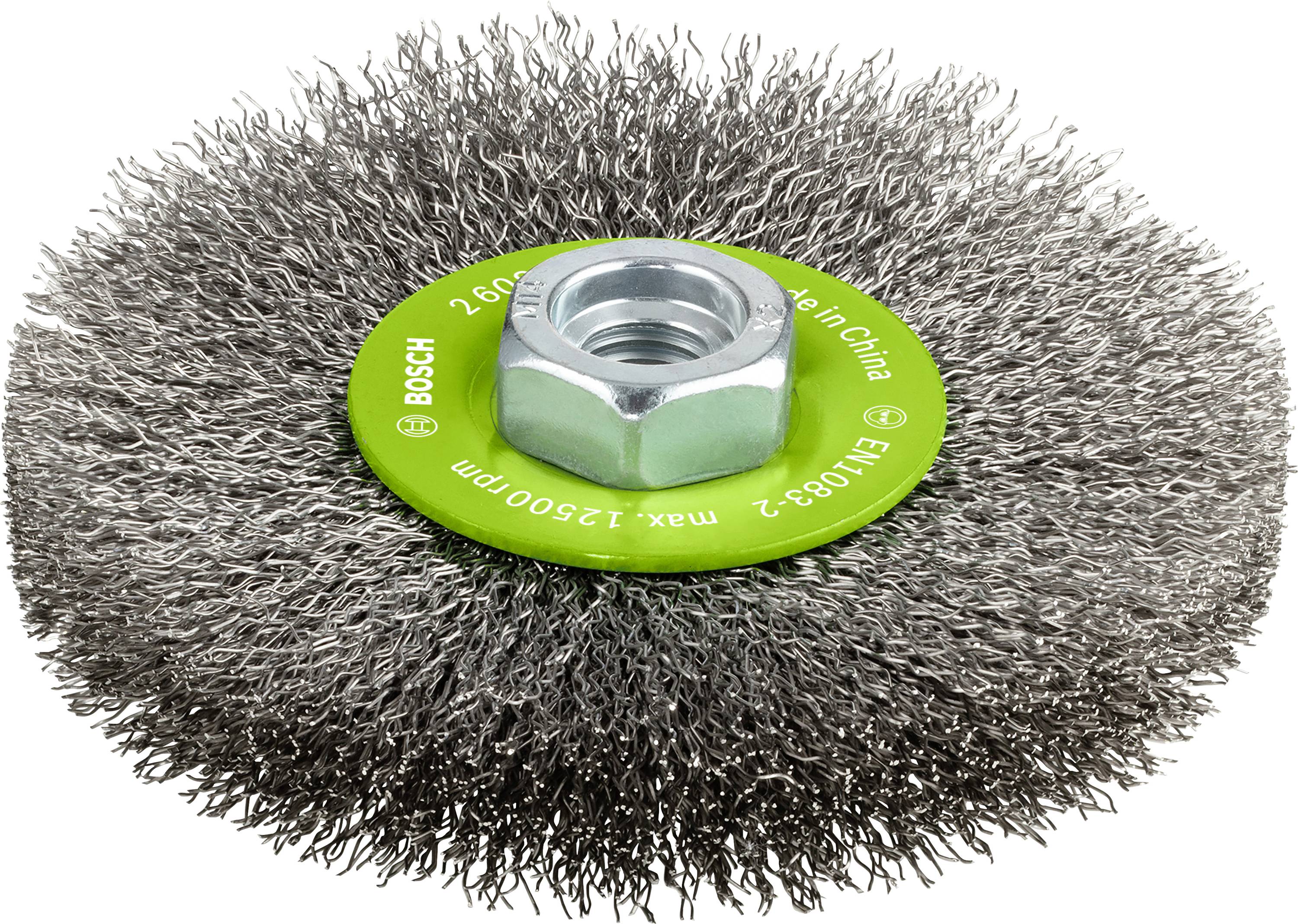 Bosch Accessories Brosse circulaire, inox 115 mm, 0,3 mm, 8500 tr/min, 14 2608622107 1 pc(s)