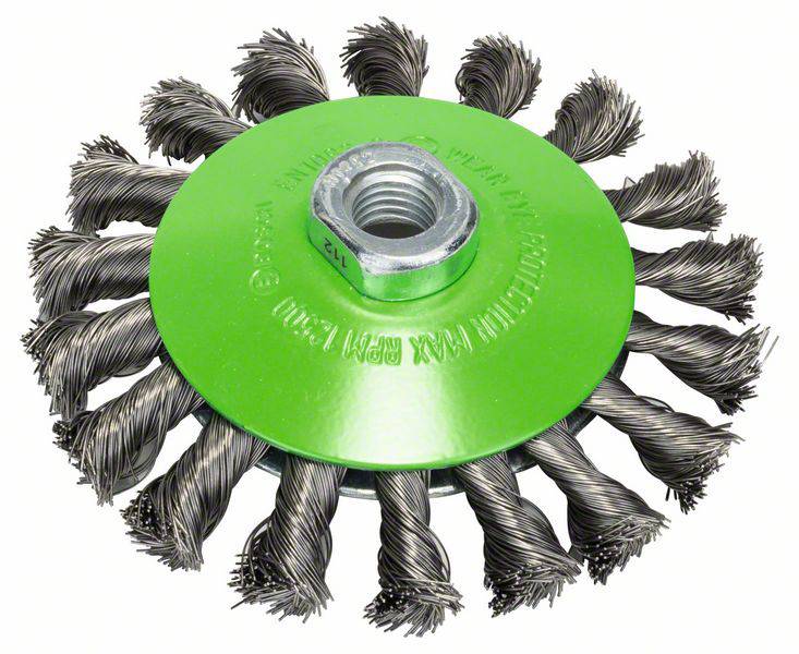 Bosch Accessories Brosse conique, inox 115 mm, 0,35 mm, 12500 tr/min, 14 2608622109 1 pc(s)