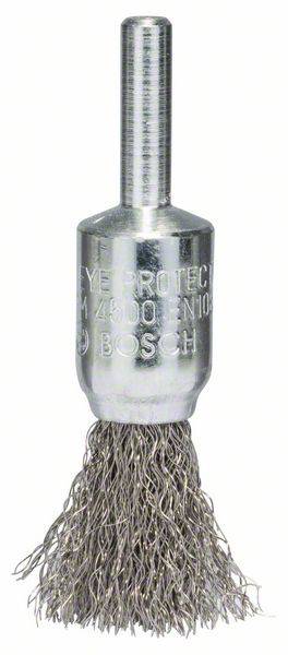 Brosse pinceau, brosse en acier inoxydable, 15 mm, 0,2 mm, 4500 tr/min Bosch 2608622126