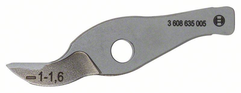 Couteau pour coupe droite jusqu'à 1,6 mm, pour cisaille Bosch GSZ 160 Professional Bosch Accessories 2608635406 N/A