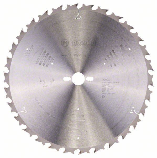 Bosch Accessories Expert for Wood 2608642504 Lame de scie circulaire 350 x 30 x 3.5 mm Nombre de dents: 30 1 pc(s)