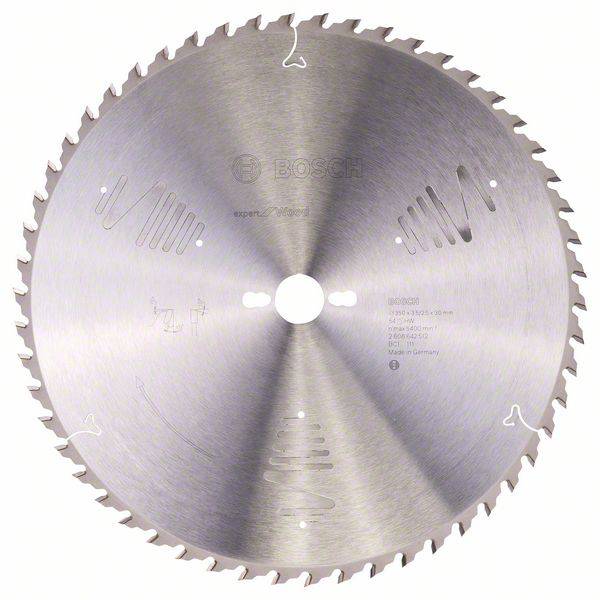 Bosch Accessories Expert for Wood 2608642512 Lame de scie circulaire 350 x 30 x 3.5 mm Nombre de dents: 54 1 pc(s)