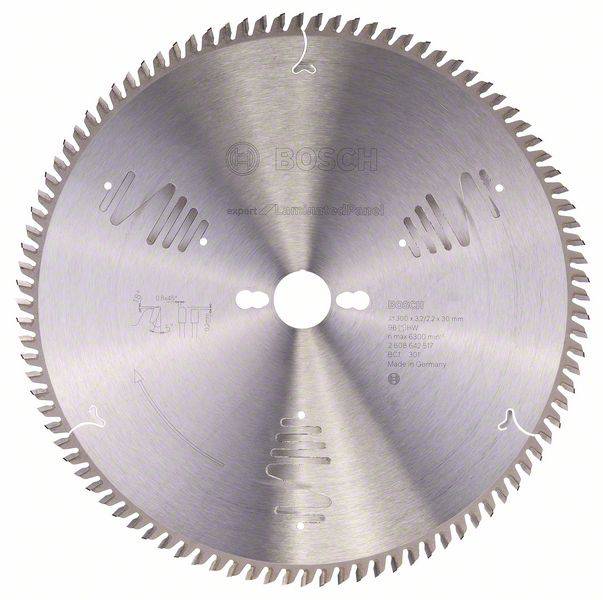 Bosch Accessories Expert for Laminated Panel 2608642517 Lame de scie circulaire 300 x 30 x 3.2 mm Nombre de dents: 96 1 pc(s)