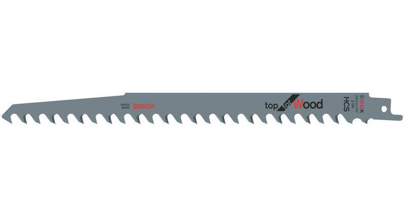 Bosch Accessories 2608650682 Lame de scie-sabre S 1542 K, Top for Wood, lot de 2 Longueur lame de scie 240 mm 5 pc(s)