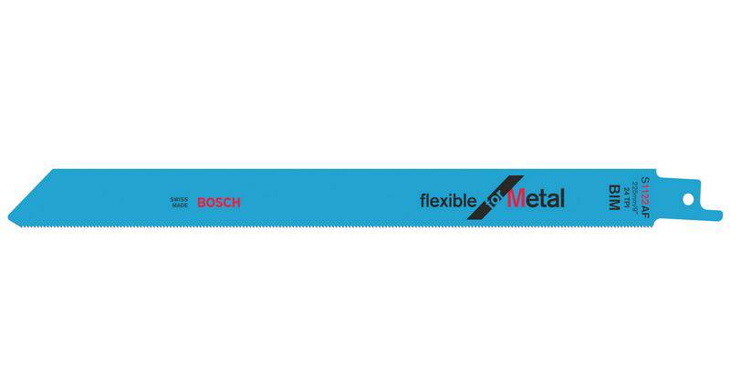 Lame de scie-sabre S 1122 AF, Flexible for Metal Bosch Accessories 2608656018 5 pc(s)