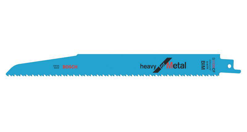 Lame de scie-sabre S 1120 CF, Heavy for Metal, lot de 5 Bosch Accessories 2608656255 5 pc(s)