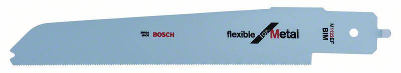 Lame de scie-sabre M 1122 EF pour scie égoïne multifonction Bosch PFZ 500 E, Flexible for Metal Bosch Accessories 2608656932