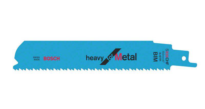 Lame de scie-sabre S 926 CHF, Heavy for Metal, lot de 5 Bosch Accessories 2608657397 5 pc(s)