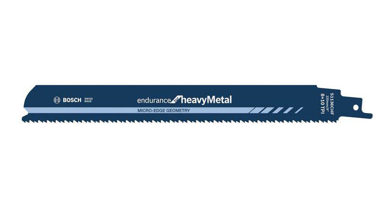 Bosch Accessories 2608657526 Lame de scie-sabre S 1136 CHF, Endurance for Heavy Metal, lot de 5 5 pc(s)
