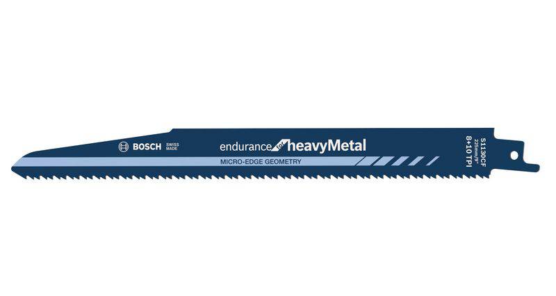 Lame de scie-sabre S 1130 CF, Endurance for Heavy Metal, lot de 5 Bosch Accessories 2608657528 5 pc(s)