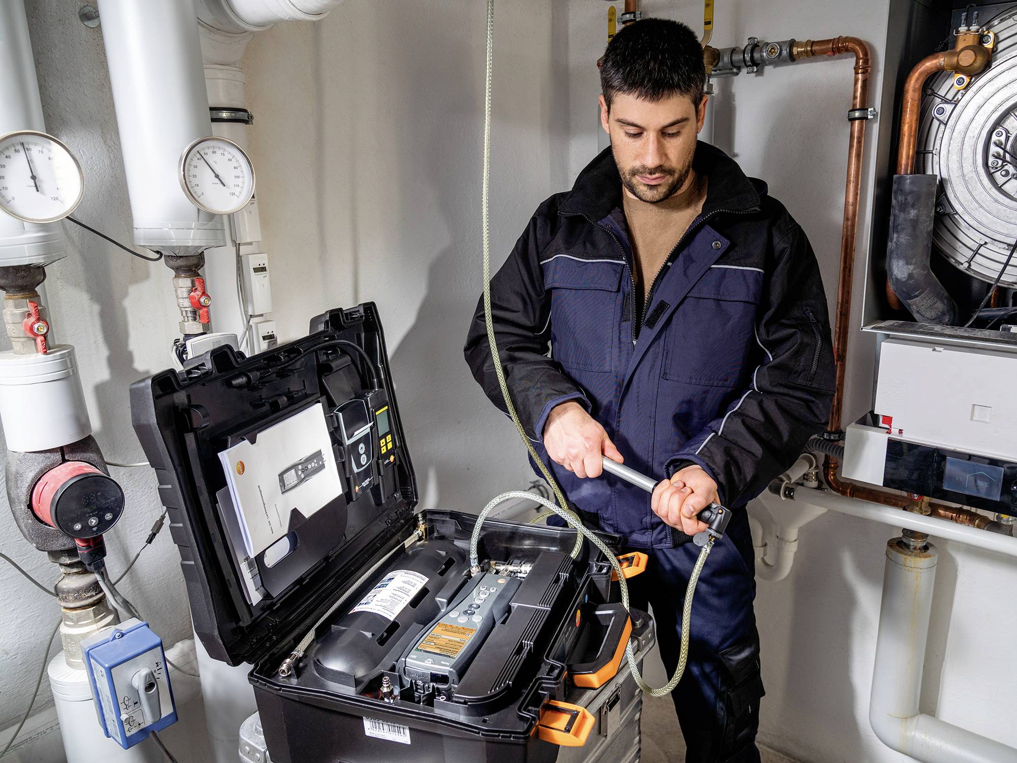 Détecteur de fuite testo Basis Set 324 0563 3240 70 1 pc(s)