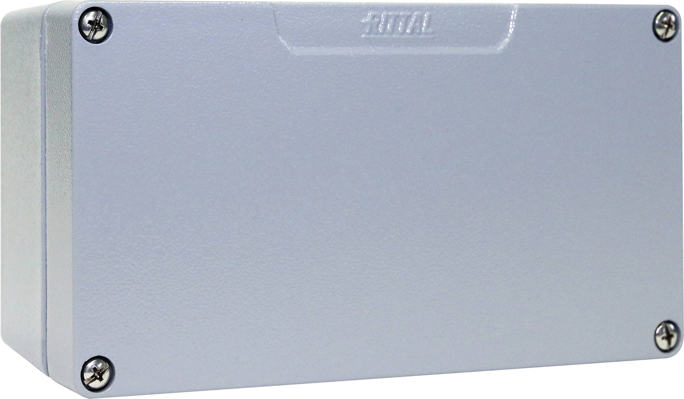 Boîtier universel Rittal 9110.210 aluminium gris (RAL 7001) 220 x 90 x 120 1 pc(s)