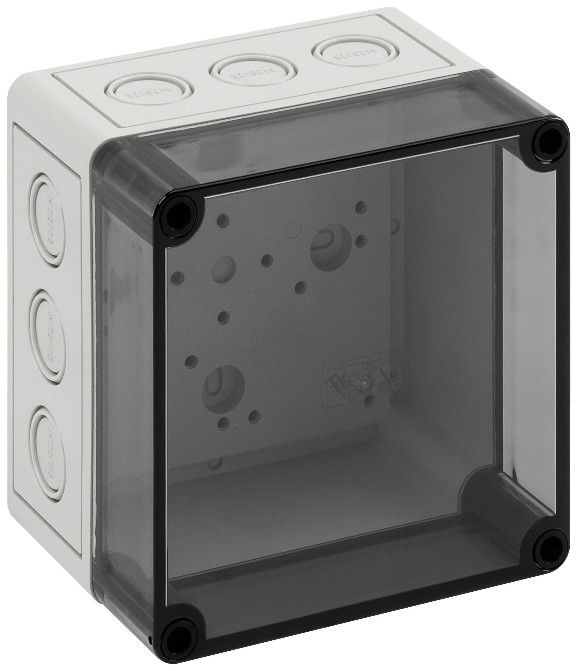 Coffret d'installation Spelsberg TK PS 1313-10-tm 10650501 gris clair (RAL 7035) 130 x 130 x 99 Polycarbonate, Polystyrèn