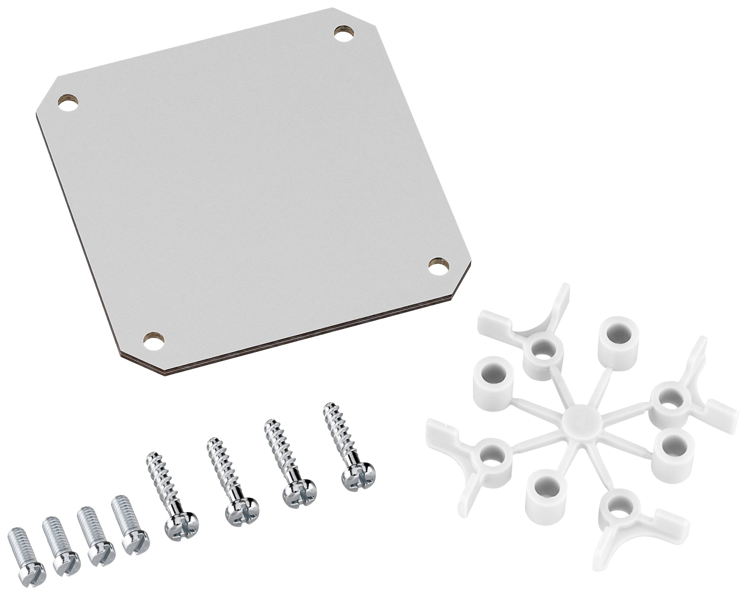 Plaque de montage Spelsberg 19500301 (L x l) 74 mm x 74 mm Bakélite 1 pc(s)