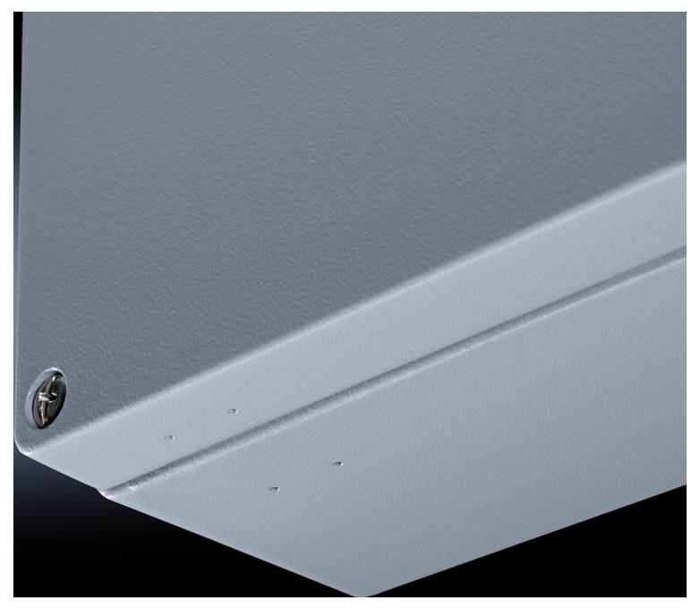 Boîtier universel Rittal 9102.210 aluminium gris (RAL 7001) 98 x 35 x 64 1 pc(s)