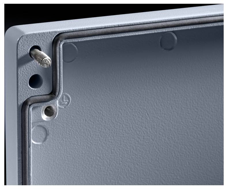 Boîtier universel Rittal 9102.210 aluminium gris (RAL 7001) 98 x 35 x 64 1 pc(s)
