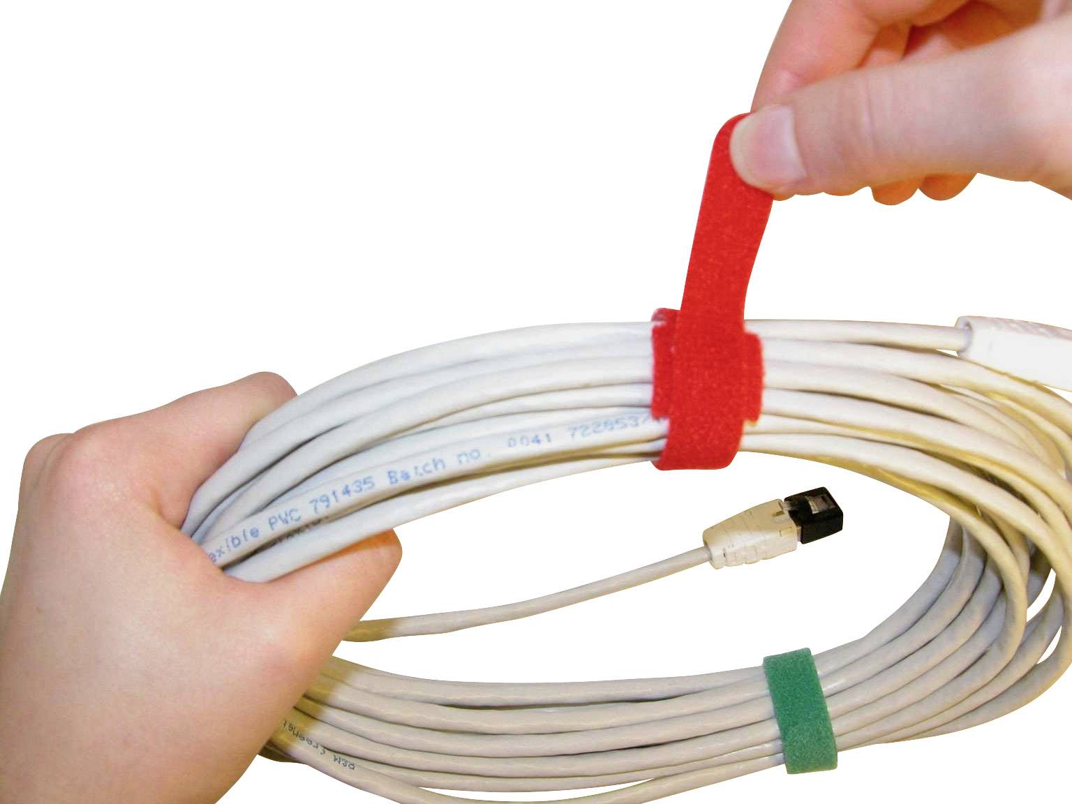 Assortiment de bandes auto-agrippantes FASTECH® 583-Set-Bag 58 pc(s)