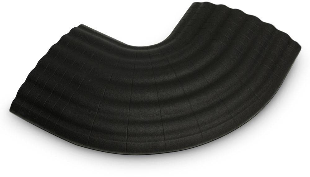 Pièce de liaison 90° Polyuréthane thermoplastique (TPU) noir DEFENDER by Adam Hall Defender 85161 Nombre de canaux: 4 Longueur