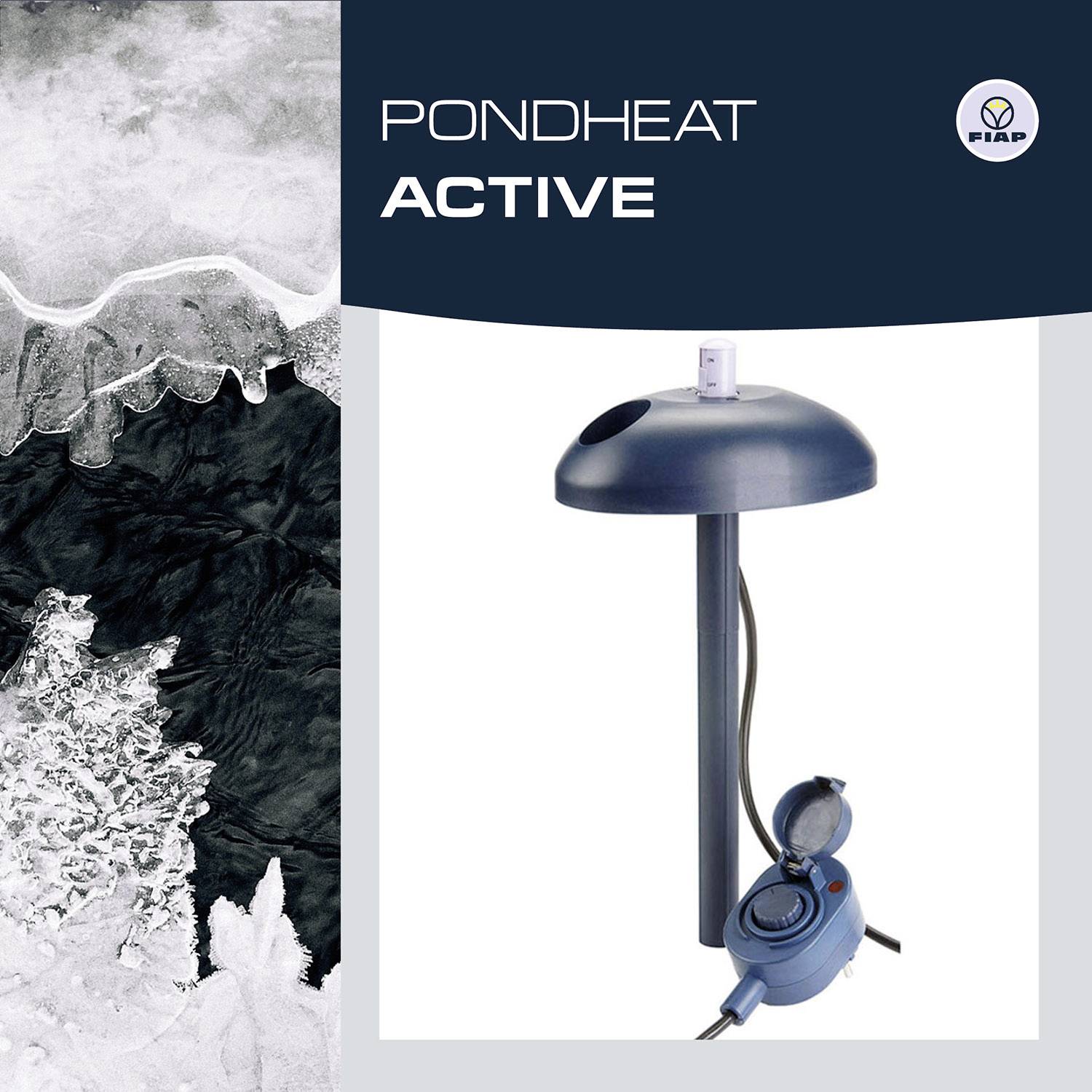FIAP 2980 POND HEAT ACTIVE Chauffage de bassin (Ø x H) 230 mm x 170 mm 1 pc(s)