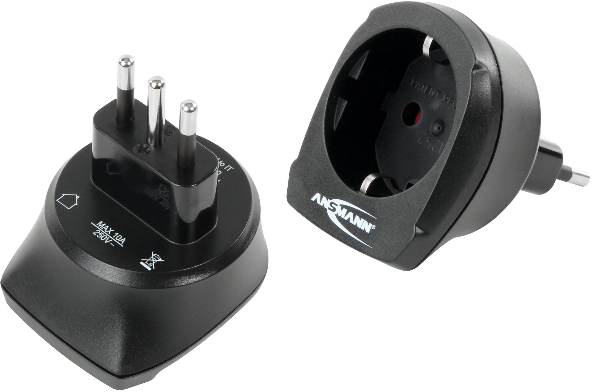 Adaptateur de voyage Ansmann 1250-0005