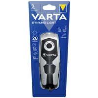 Lampe de poche Varta Dynamo Light LED à dynamo 28 lm 1 h 150 g Lampe de poche Varta Dynamo Light LED à dynamo 28 lm 1 h 150 g